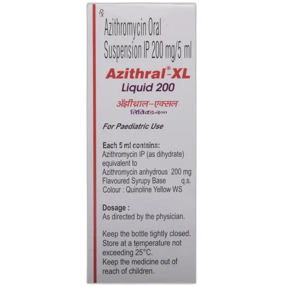 azithral xl 200 liquid 30 ml